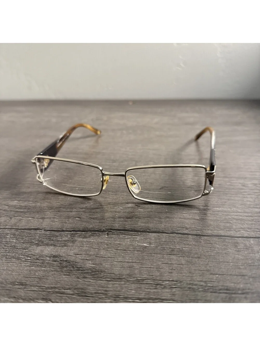 Versace MOD 1163-B 1221 Gold Brown Crystal Greca Sunglasses FRAMES ONLY